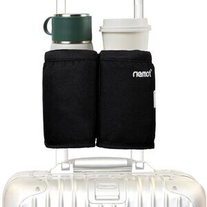 Riemot Luggage Cup Holder – Black NWT Travel Drink Carrier